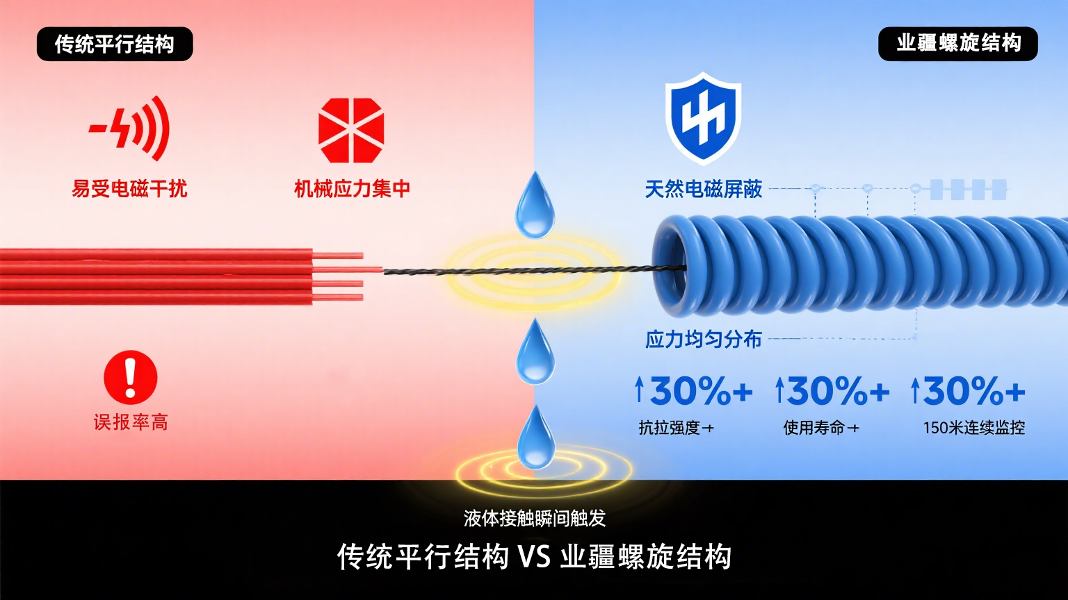 東莞業(yè)疆：以螺旋導(dǎo)線為“神經(jīng)”，重構(gòu)漏水監(jiān)測(cè)新秩序